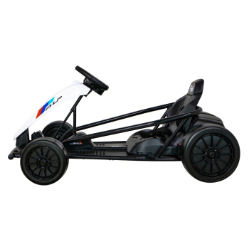 Gokart FX1 Drift Master na akumulator dla dzieci Biały + Funkcja Driftu + Koła EVA